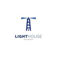 Lighthouse icon logo design inspiration vector