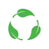 Biodegradable vector icon