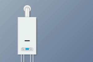 Home water heater . Vector illustration