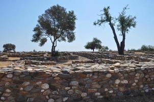 Olynthus ruins in Chalkidiki photo