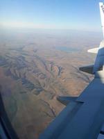 Aerial view of Lake Ohrida in North Macedonia photo