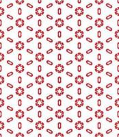 Red and white color seamless pattern texture and template. Multicolored. Colorful ornamental graphic design. vector