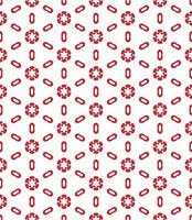 Red and white color seamless pattern texture and template. Multicolored. Colorful ornamental graphic design. vector