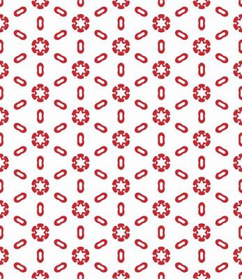 Red and white color seamless pattern texture and template. Multicolored. Colorful ornamental graphic design.
