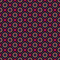 Blue, red and yellow color seamless pattern texture and template. Multicolored. Colorful ornamental graphic design. vector