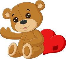 Teddy Bear. A vector illustration of a cute cartoon teddy bear 14325856  Vector Art at Vecteezy