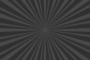 Dark gray ray star Pattern Background. Sunburst radial backdrop vector
