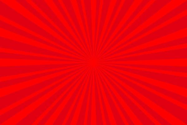 Colorful red ray star Pattern Background. Sunburst radial backdrop