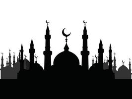 mosque vector design with Islam theme