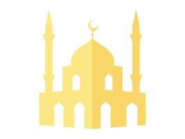mosque vector design with Islam theme