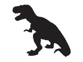 Tyrannosaurus T-rex     , dinosaur on isolated background . vector