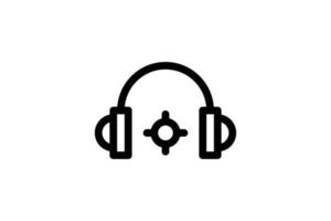 Call Center Icon Startup Line Style Free vector