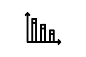 Decrease Loss Startup Line Style Free vector