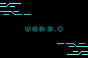 web 3.0 abstract future hud geometric shape design. vector