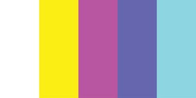 color schemes combinations palettes. Illustration CMYK colors for print. Vector color palette