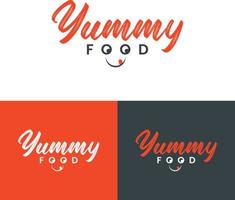 Yummy Food Logo vector