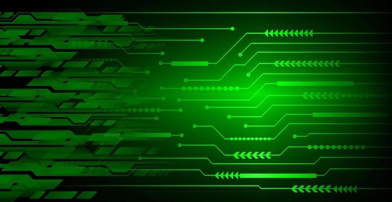 cyber circuit future technology concept background