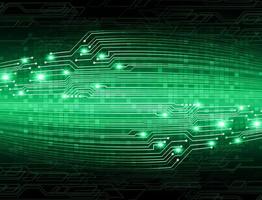 cyber circuit future technology concept background vector