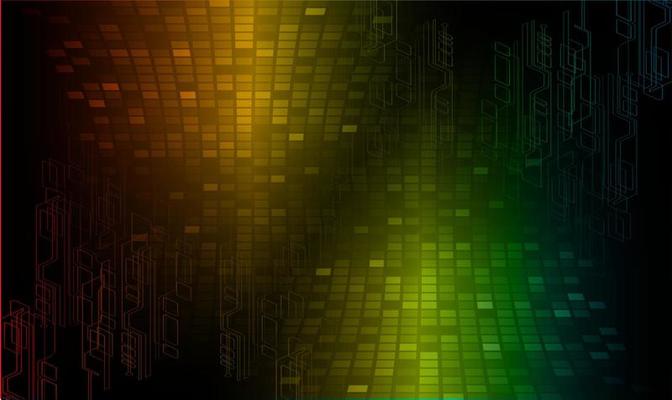 cyber circuit future technology concept background