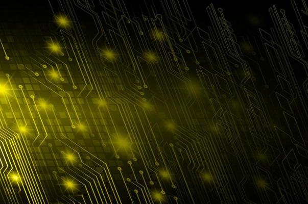 cyber circuit future technology concept background