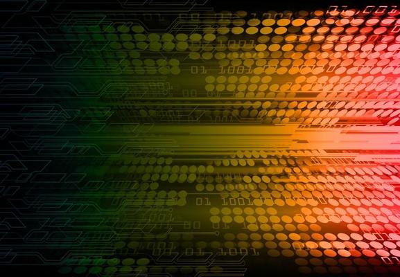 cyber circuit future technology concept background