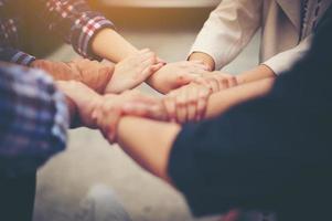 teamwork Collaboration together. photo