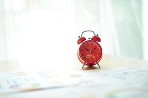 Red Alarm Clock photo