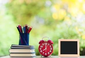 Red Clocks and Books photo