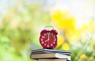 Red Clocks and Books photo