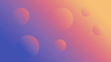 Abstract background purple and orange circle gradient suitable for design, wallpaper, social media post, etc photo