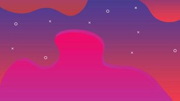 Abstract gradient red background with shapes style liquid suitable for wallpaper, design, banner, poster, etc photo