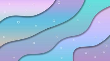 Abstract gradient background wave iridescent color suitable for design, wallpaper, etc photo