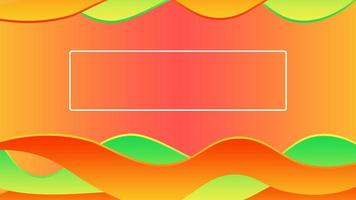 Abstract light orange and yellow gradient background perfect for design, promotion, social media concept, presentation, etc photo