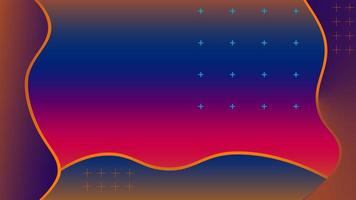 Abstract gradient background Harmonies color red and blue illustration perfect for design and wallpaper etc photo