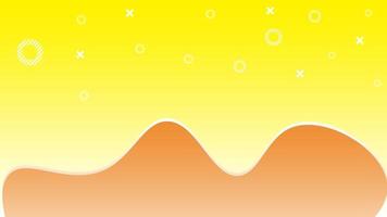 Abstract gradient background yellow bright illustration suitable for desain and etc photo