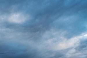 Nimbostratus clouds sky background. photo