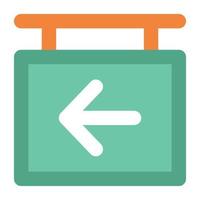 Left Arrow Concepts vector