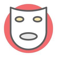 Theater Mask Concepts vector