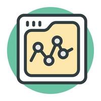 Web Analytics Concepts vector