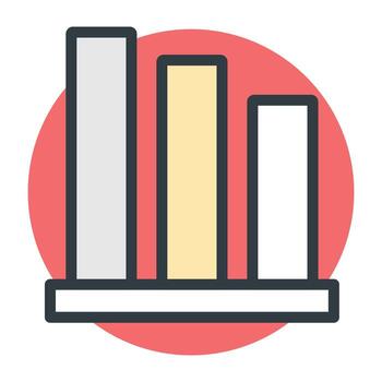 Bar Graph Concepts vector
