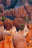 vista panorámica del cañón bryce foto