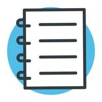 Trendy Diary Concepts vector