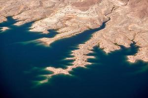 Aerial View of Lake Mead photo