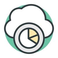 Cloud Infographic Concepts vector