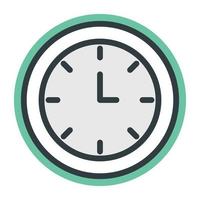 Trendy Clock Concepts vector