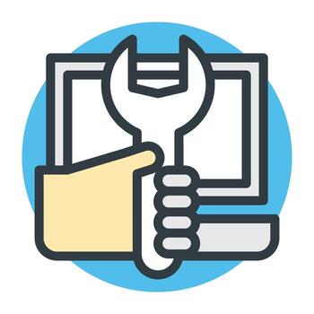 Computer Engineer Concepts vector