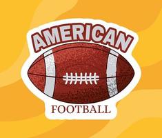 american football design vector