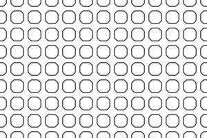 Seamless pattern with black and white colour background, octagonal, octagon shape. Vector illustration.