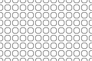 Seamless pattern with black and white colour background, octagonal, octagon shape. Vector illustration.