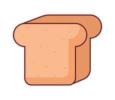 bar of bread design vector